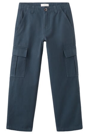 casual broek donkerblauw