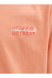 thumbnail: JACK & JONES JUNIOR T-shirt met backprint oranje
