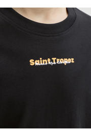 thumbnail: JACK & JONES JUNIOR T-shirt met backprint zwart