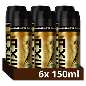 Marshmallow Smoke FIFA Limited Edition premium deodorant bodyspray  - 6 x 150 ml
