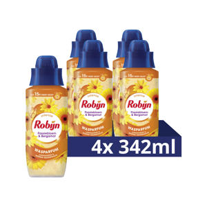 Passiebloem & Bergamot wasparfum - 4 x 342 ml