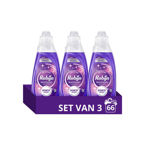 Robijn Advanced Quickwash Optimum White vloeibaar wasmiddel - 66 wasbeurten afbeelding