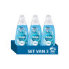 Robijn Advanced Quickwash Puur & Zacht vloeibaar wasmiddel - 3 x 22 wasbeurten - 66 wasbeurten