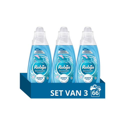 Robijn Advanced Quickwash Puur & Zacht vloeibaar wasmiddel - 66 wasbeurten afbeelding