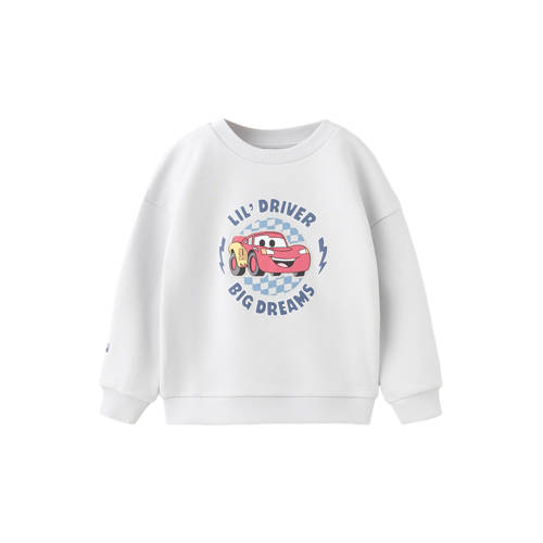 Mango Kids sweater lichtgrijs Printopdruk