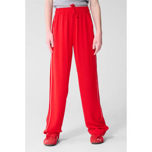 Shoeby casual broek rood Meisjes Polyester Effen - maat 122/128 afbeelding
