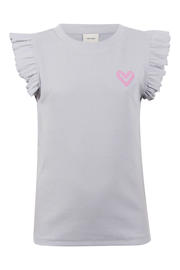 thumbnail: Shoeby T-shirt grijs rib gebreid