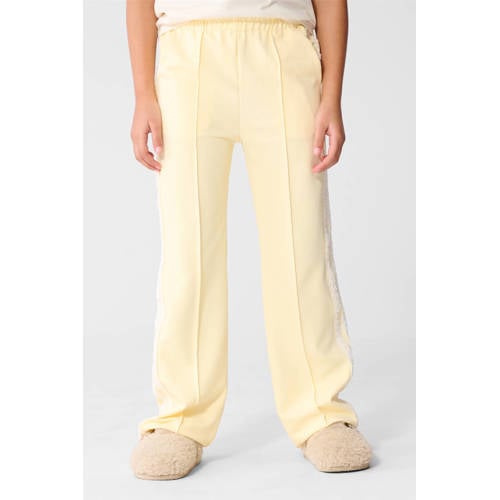 Shoeby casual broek lichtgeel Meisjes Stretchkatoen Effen - maat 98/104 afbeelding