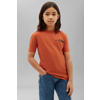 Calvin Klein T-shirt met logo - oranje