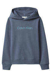 thumbnail: Calvin Klein hoodie met logo - blauw