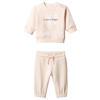 Calvin Klein set met logo - lichtroze