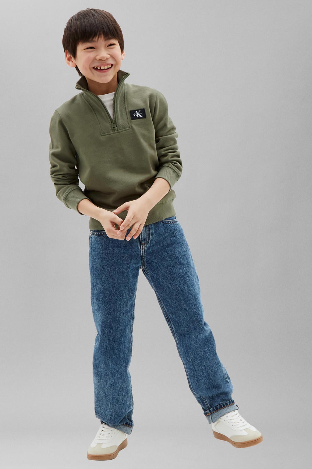Calvin Klein sweater - olijfgroen