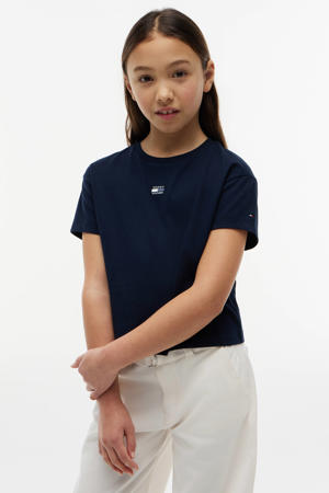 T-shirt donkerblauw