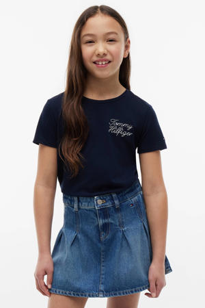 t-shirt met tekst - donkerblauw