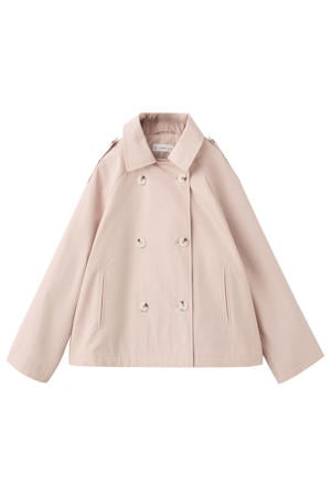 trenchcoat lichtroze