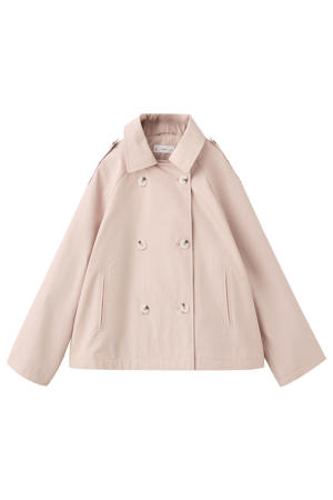 trenchcoat lichtroze