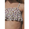 Salted Stories crop bikini met ruches wit