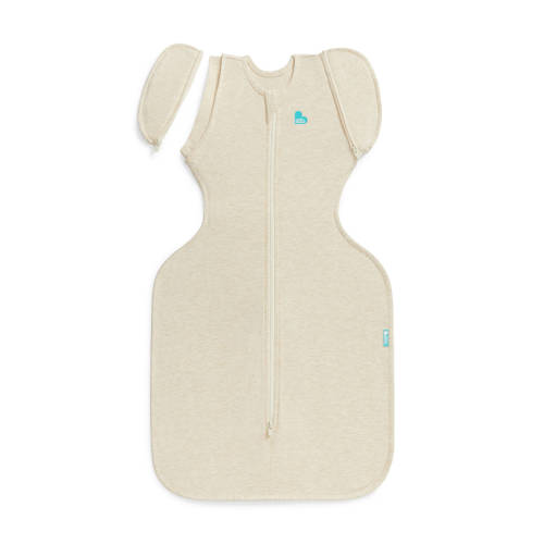 Love to Dream overgangsslaapzak Fase 2 Transition Bag 1.0 original Oatmeal Inbakerdoek Ecru 6-9 mnd afbeelding