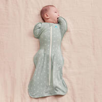 thumbnail: Love to Dream inbakerslaapzak Fase 1 Swaddle UP 1.0 Olive Moon