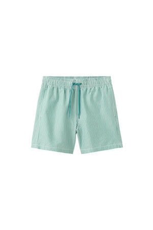 zwemshort gestreept groen