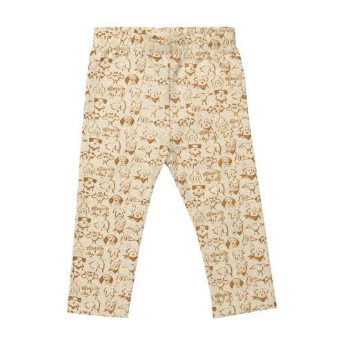 Riffle Amsterdam babybroek beige Jongens Stretchkatoen All over print - maat 56 afbeelding