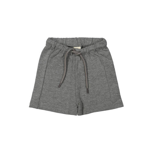 Riffle Amsterdam regular waist sweatshort grijs Korte broek Jongens Stretchkatoen - maat 110 afbeelding