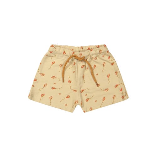 Riffle Amsterdam sweatshort beige Korte broek Jongens Katoen All over print - maat 86 afbeelding