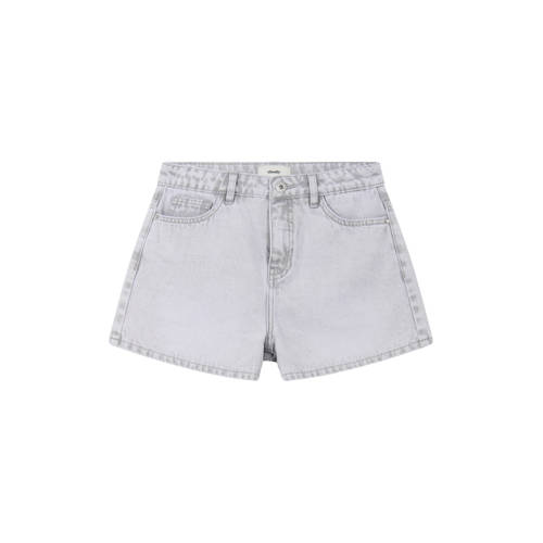 Shoeby denim short grey denim Korte broek Grijs Meisjes Katoen Effen - maat 110/116 afbeelding