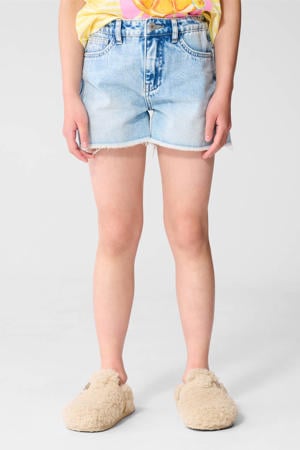 denim short light blue denim