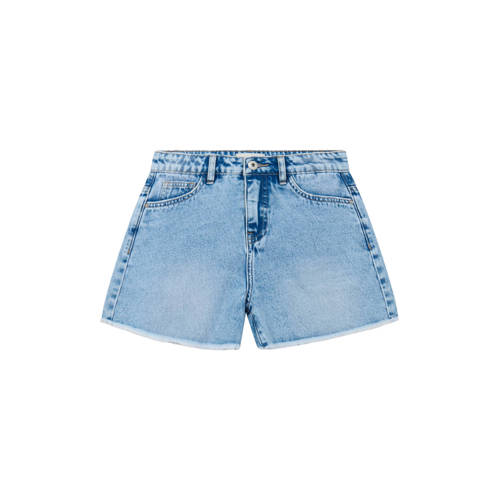 Shoeby denim short light blue denim Korte broek Blauw Effen - maat 146/152 afbeelding