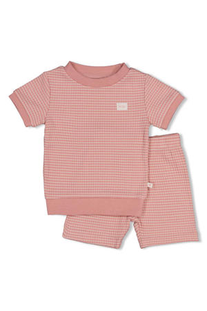 Wafel shortama mauve