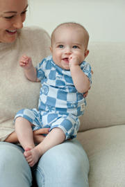 thumbnail: Feetje shortama Chase Check blauw