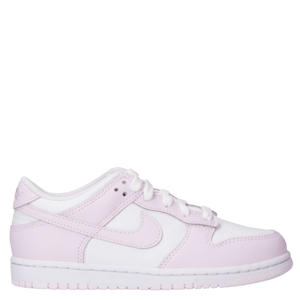 Dunk Low sneakers wit/lichtroze