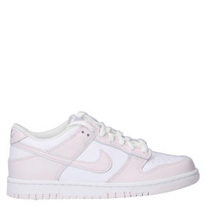 Dunk Low sneakers wit/lichtroze