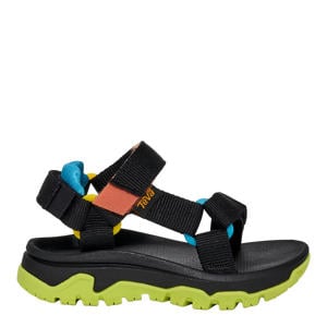 sandalen - zwart/groen