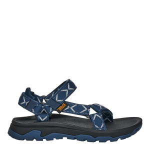 sandalen met all over print - donkerblauw