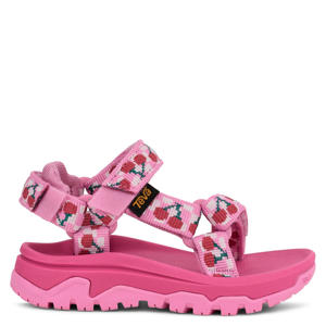 sandalen met all over print - roze