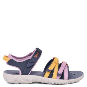 sandalen paars/geel/roze