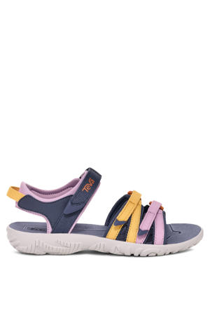 sandalen paars/geel/roze