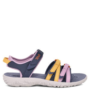 sandalen paars/geel/roze