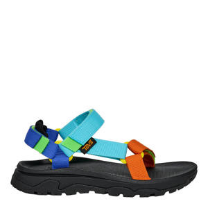 sandalen - blauw/oranje