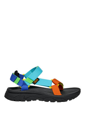 sandalen - blauw/oranje
