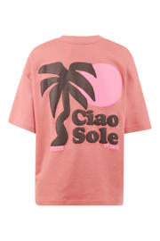 thumbnail: Shoeby T-shirt met backprint oudroze