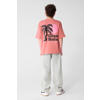 Shoeby T-shirt met backprint oudroze