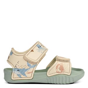 sandalen beige/lichtblauw