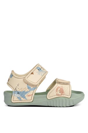 sandalen beige/lichtblauw