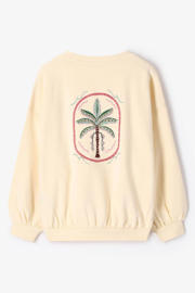 thumbnail: Sissy-Boy sweater met backprint lichtgeel