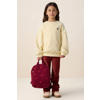Sissy-Boy sweater met backprint lichtgeel