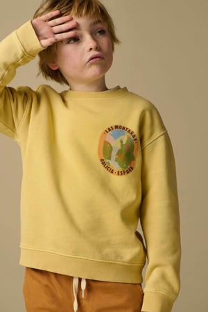 sweater geel