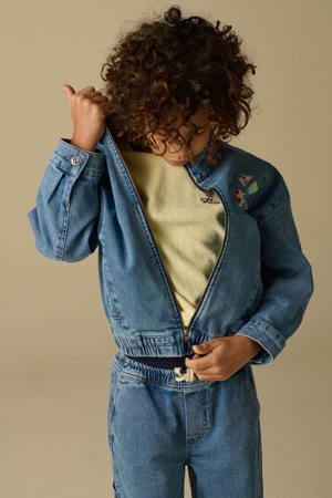 denim spijkerjas medium blue denim